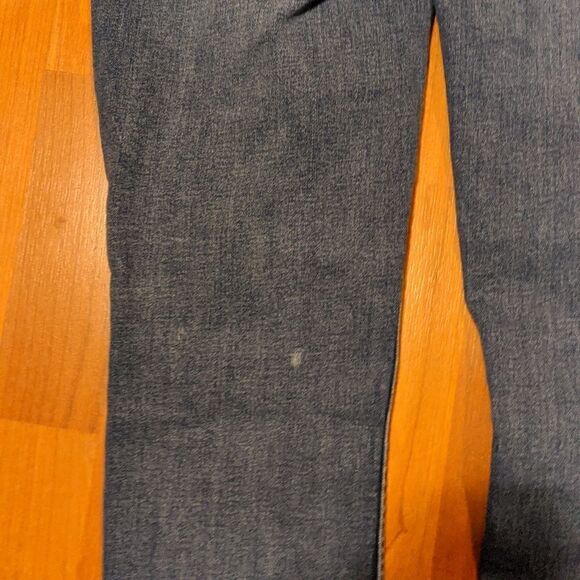 CALVIN Klein jeans misses size 2 inseam 30 distressed knees stretch 2 x 30 - Picture 7 of 11